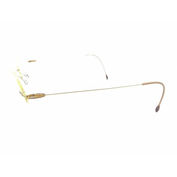 Silhouette Titanium Matte Gold Rimless Eyeglasses Frames 19 140 Austria Designer - Picture 7 of 13